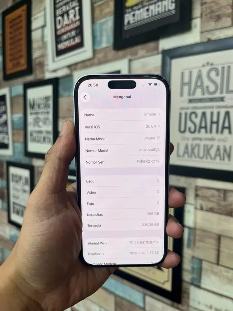 IPHONE 17 256gb LAVENDER IBOX