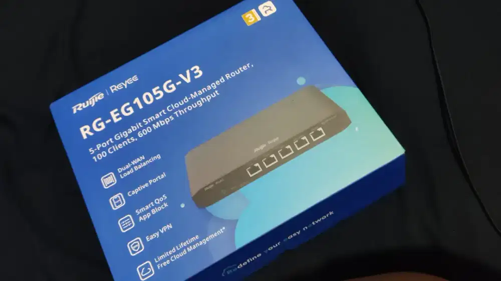 RUIJIE REYEE RG-EG105G-V3 RG EG105G V3 Modem Switch Router Mikrotik
