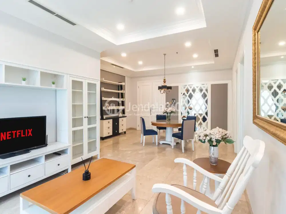 Disewakan Apartemen Belleza tipe 2BR Full Furnished | BLZC043