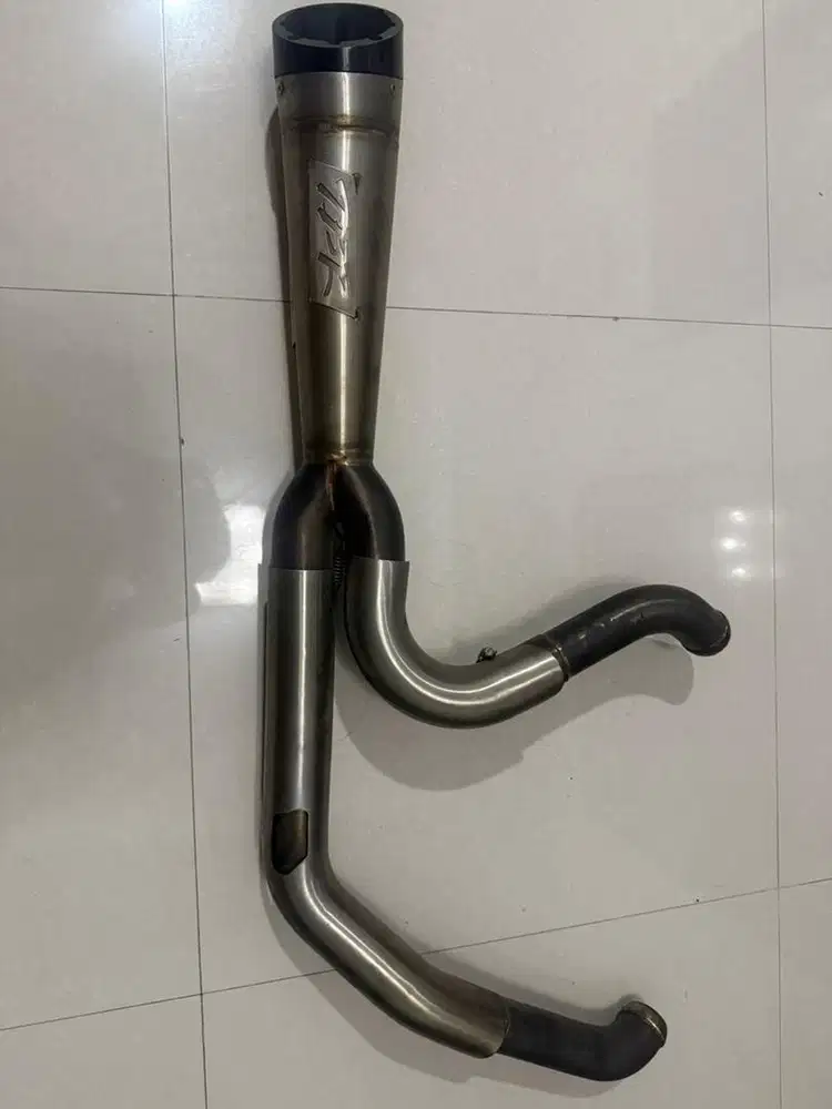 tbr 2 in 1 short full system harley touring  1995-2016 dan aksesoris