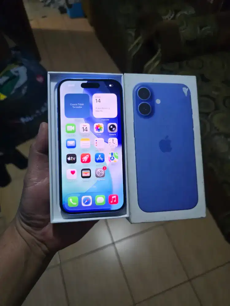 Iphone 16 256 ibox fulset dus ori