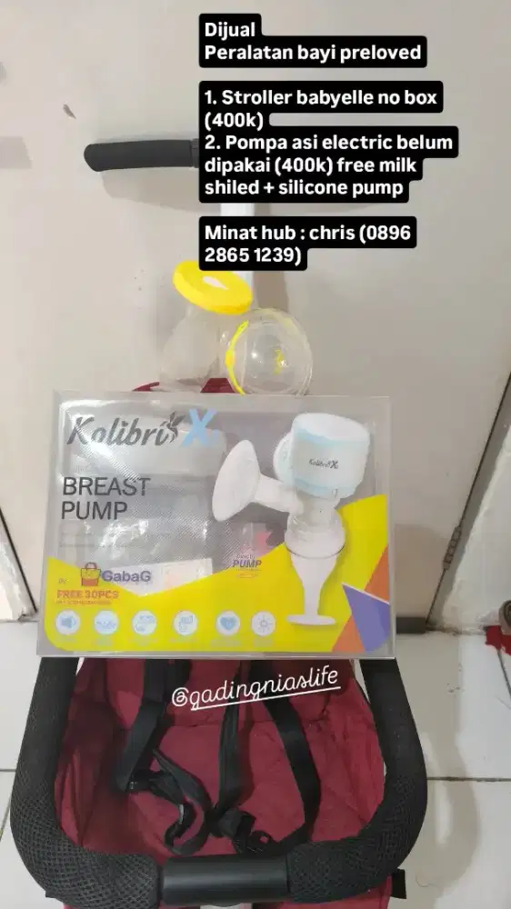 Stroller & pompa asi electric