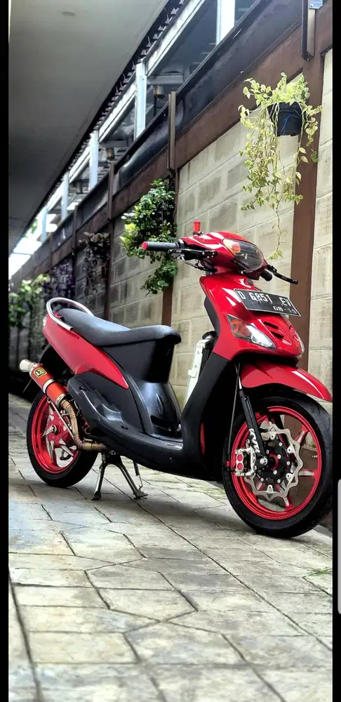 Mio 263cc 4 klep Full modifikasi