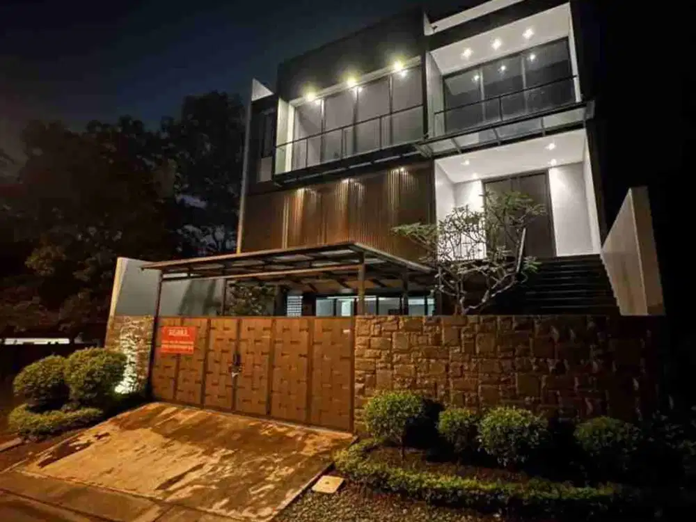 dijual rumah baru private pool di cluster sentul city bogor