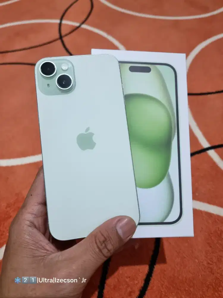 iPhone 15 Plus 256GB Fullset
3uTools Skor 100, Face id On, Wifi Only