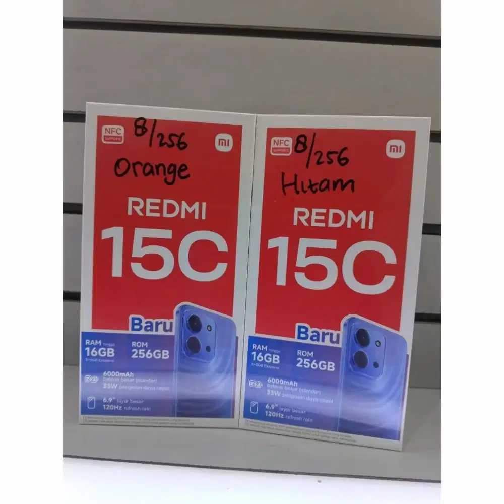 Xiaomi Redmi 15C 8/256 BNIB NEW SEGEL Termurah Sedunia Siapa Cepat aka
