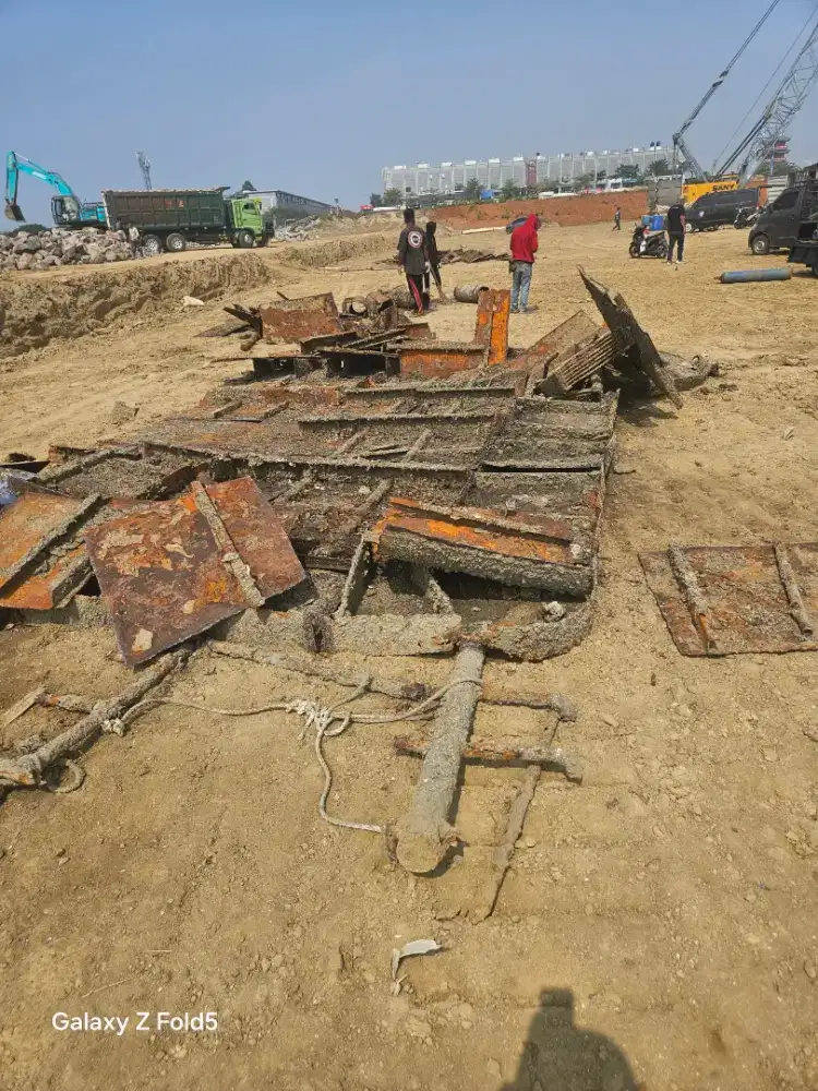 Dijual besi scrap ex kapal