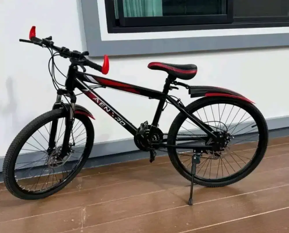 Sepeeda gunung 9 speed cocok untuk gowes hari minggu kondisi like new