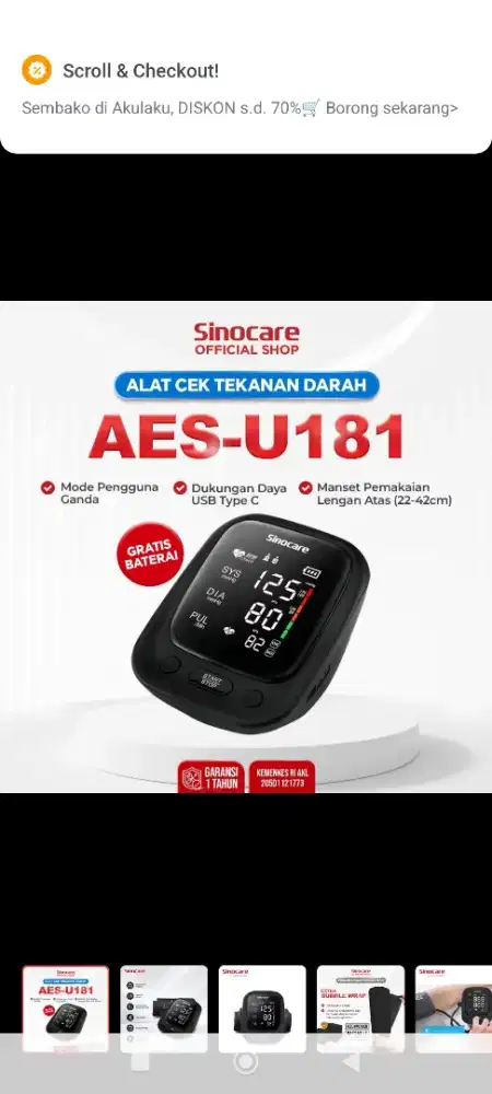 Sinocare alat kesehatan