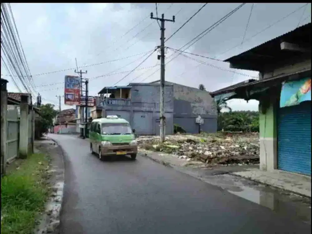 di jual tanah strategis untuk usaha, luas 278m, hrg di bawah pasaran samping alfamart & bakso aloy,bogor barat,bogor kota.