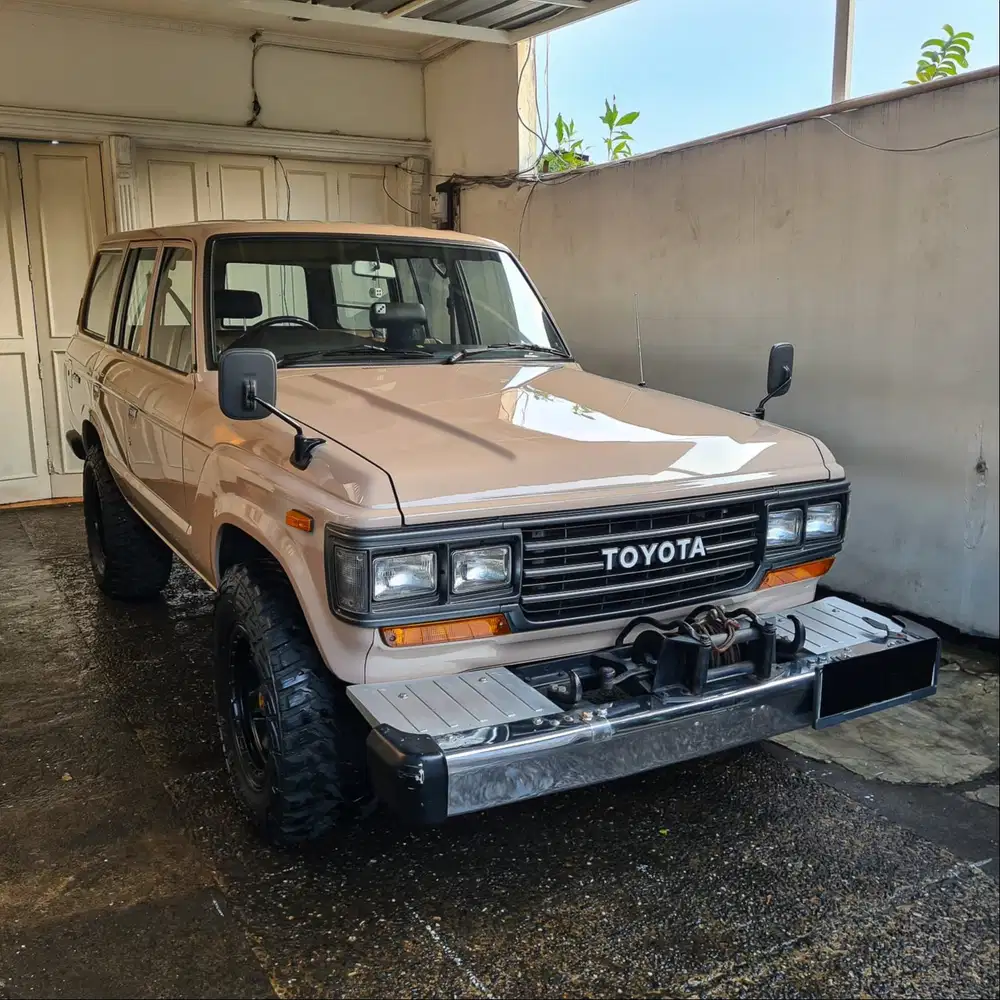 Toyota Land Cruiser HJ60 1983 Brown Coklat BuToyota Hardtop 1962/1964