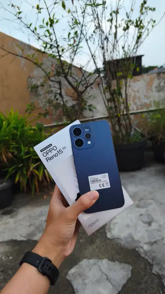 Oppo Reno 15 5G 8+8/256gb Fullset LikeNew Garansi Resmi
