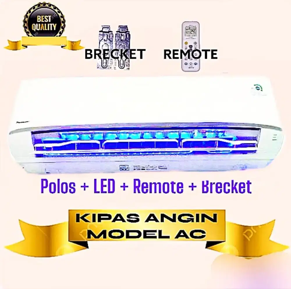 KIPAS ANGIN AC 2 PK LED.