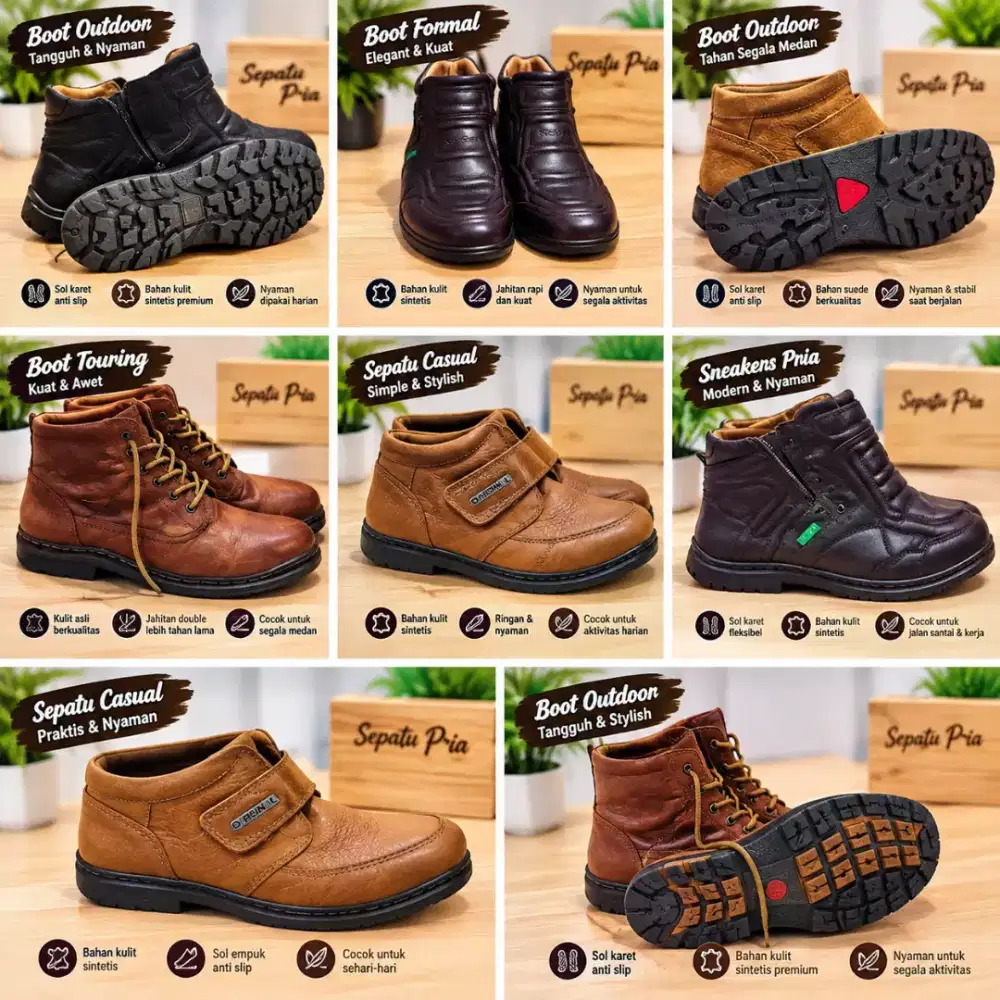 Dijual Sepatu Kerja laki