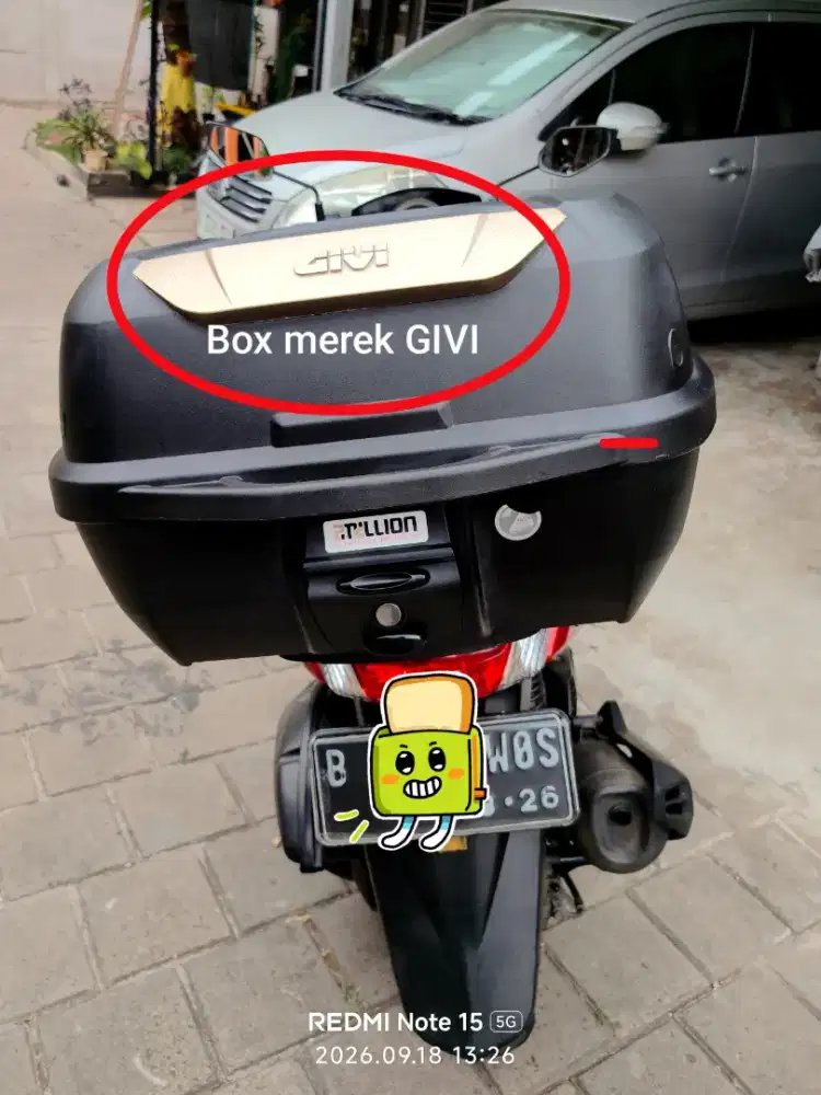 Dijual Motor YAMAHA NMAX Thn 2016,warna Merah Penilik pertama