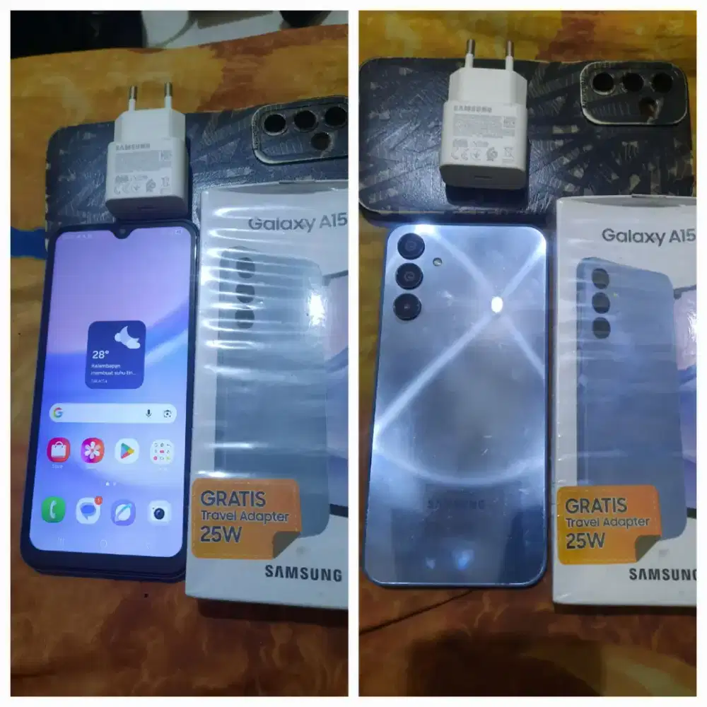 Samsung a15 8/128 fullset nominus