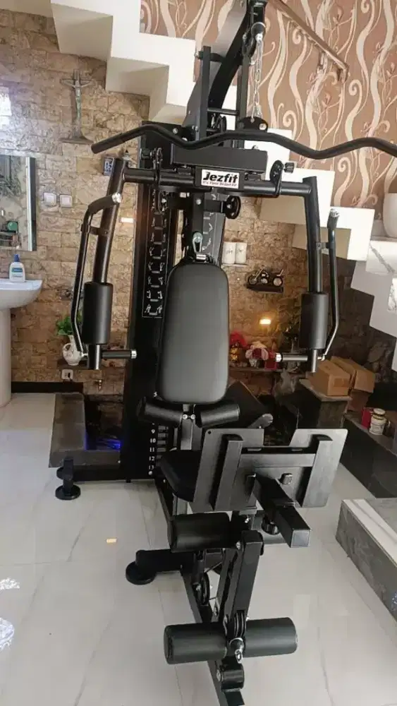 JEZFIT ORLANDO ALAT PITNES HOMEGYM 165LBS BEBAN 75 KG 1 SISI 14 STACK