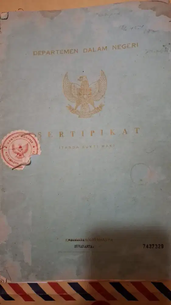 Dijual di bawah harga Pasar