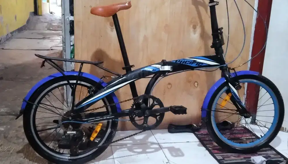 Sepeda lipat PASIFIC 2890HT.ukuran 20in siap pakai