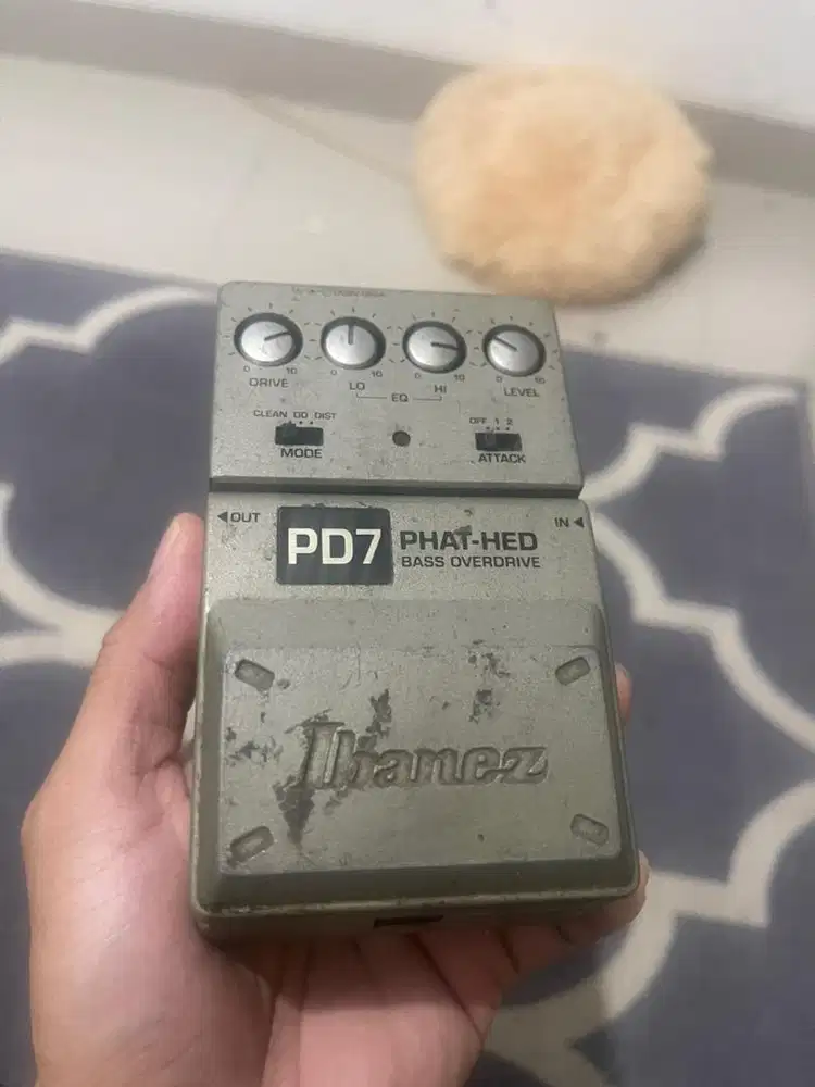 Dijual  Ibanez PD7 Bass Overdrive