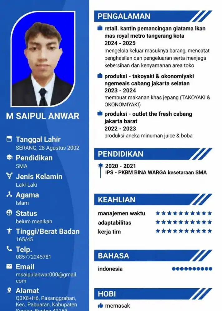 mencari kerja yg berkah
