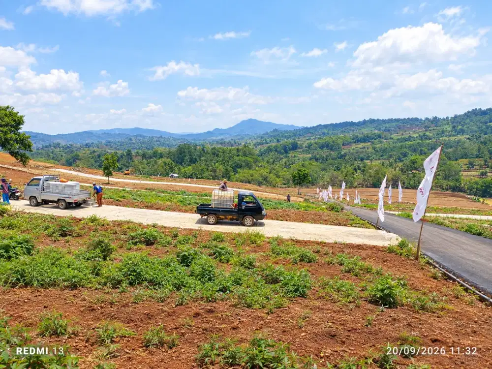 Dijual Murah Tanah Kavling SHM Jalan Cor Beton Gerbang Tori Megah View Indah Ada Wisata dibogor dekat Sentul Cileungsi Depok Bekasi Cikarang Cibubur