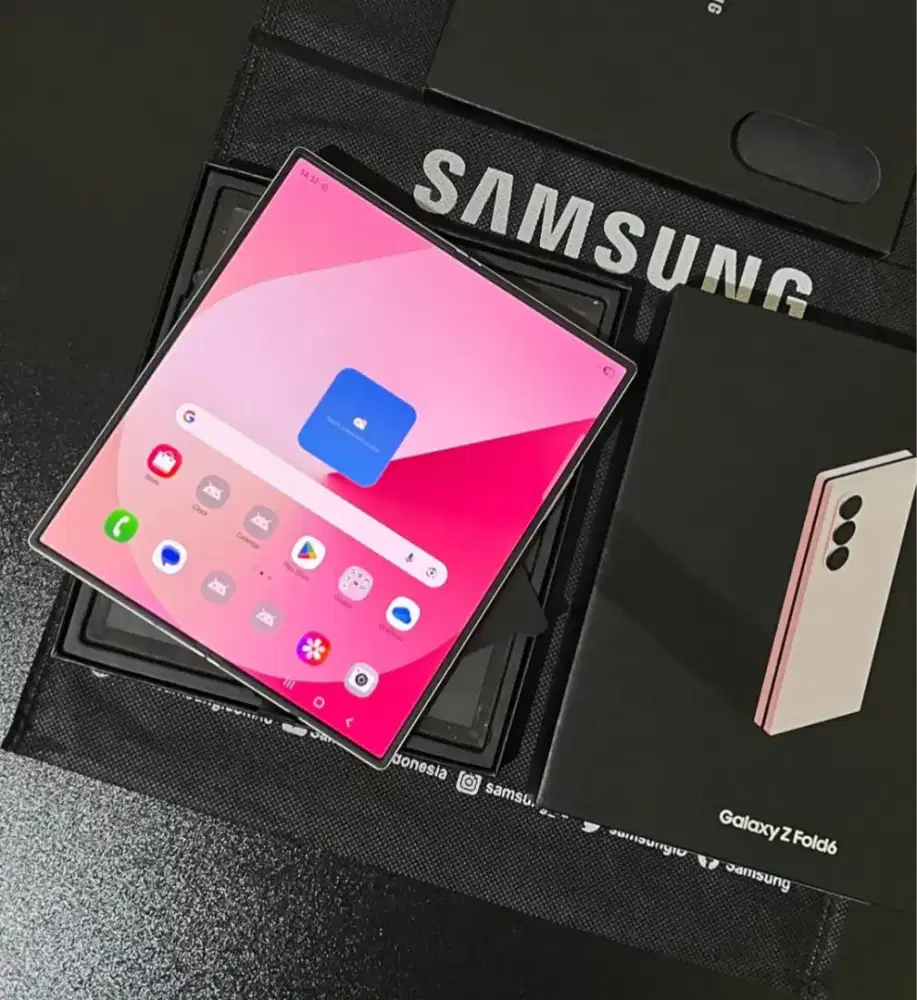 SAMSUNG Z FOLD 6 5G RAM 12/512 GB SEIN FULLSHET SIAP PAKAI
