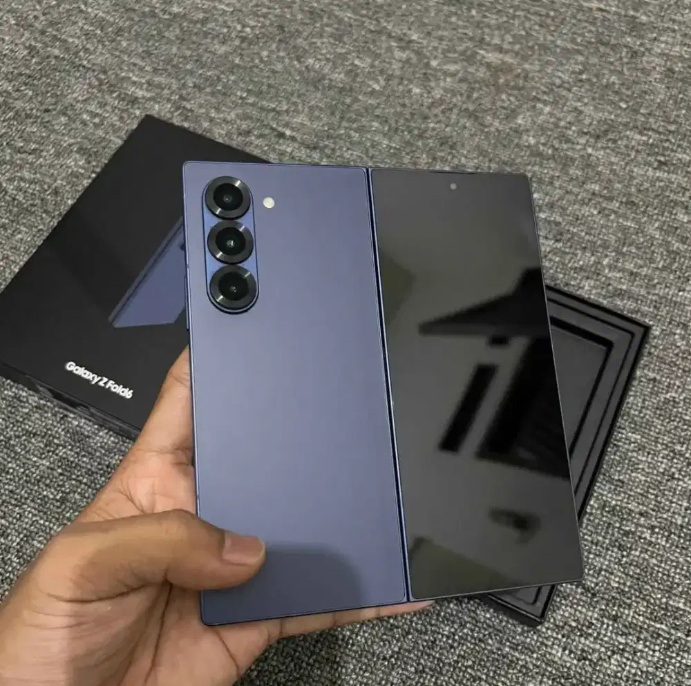 SAMSUNG Z FOLD 6 5G RAM 12/512 GB SEIN FULLSHET SIAP PAKAI