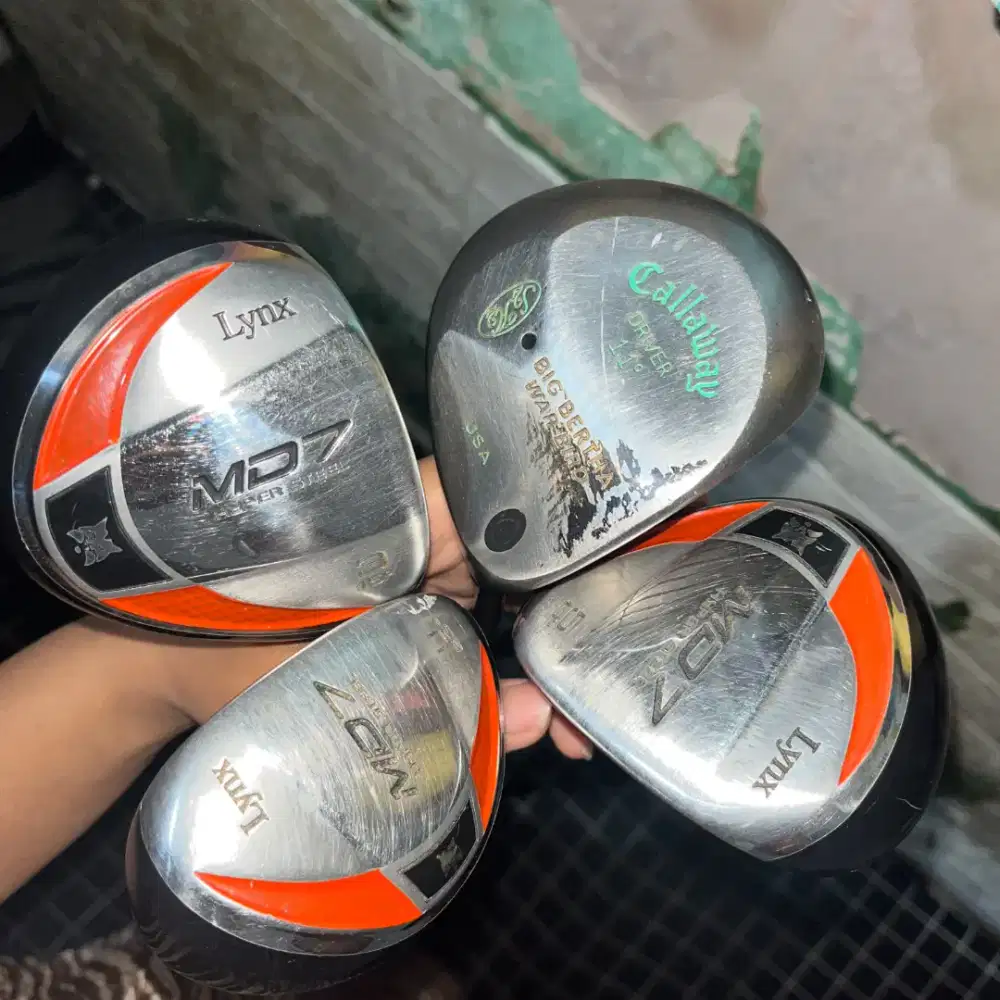 Stick Golf , 4 Pcs ada Cover & Wood