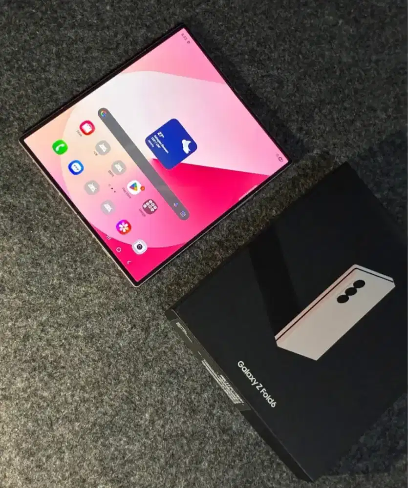 SAMSUNG Z FOLD 6 5G RAM 12/256 GB SEIN FULLSHET SIAP PAKAI