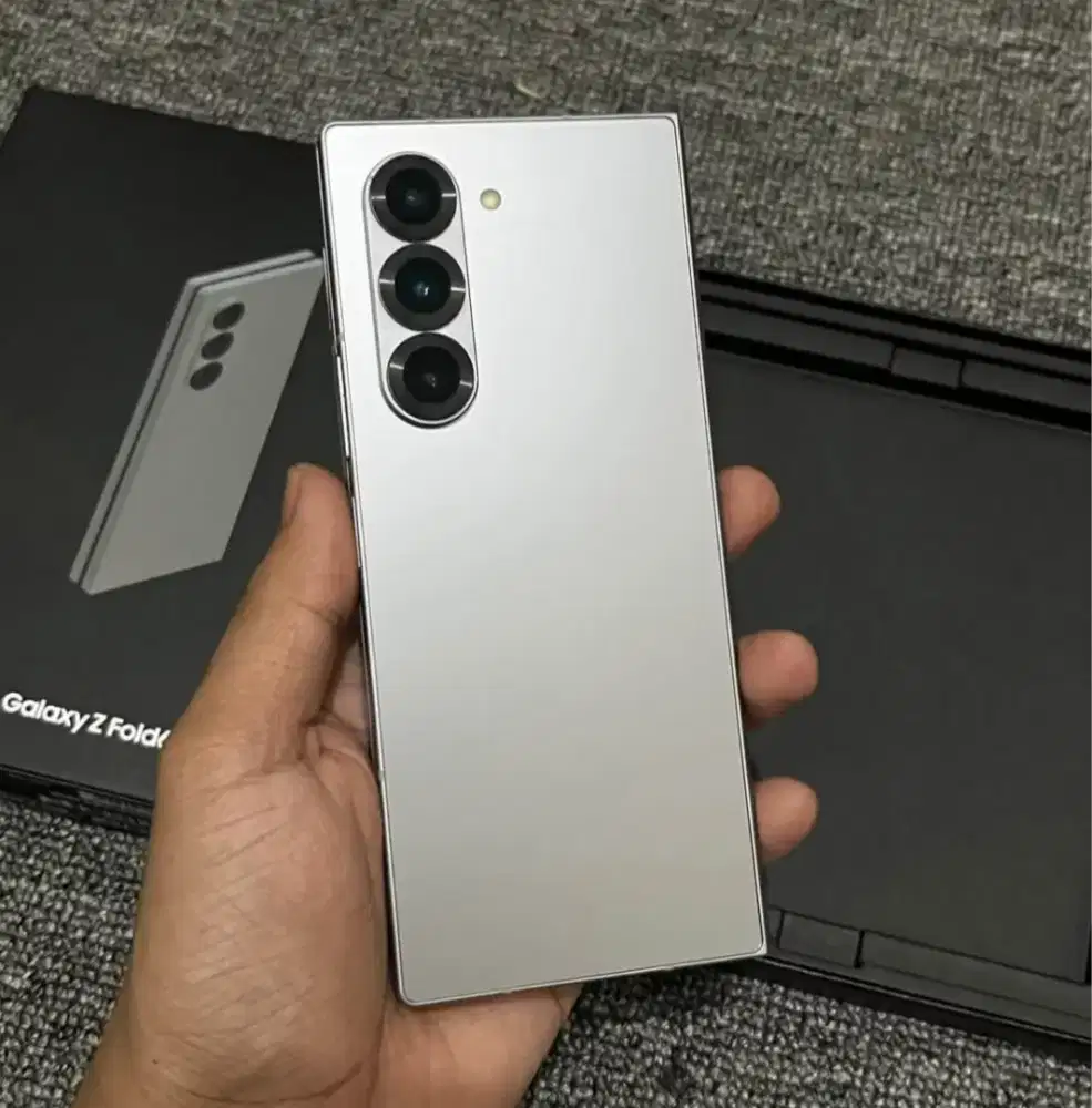 SAMSUNG Z FOLD 6 5G RAM 12/256 GB SEIN FULLSHET SIAP PAKAI