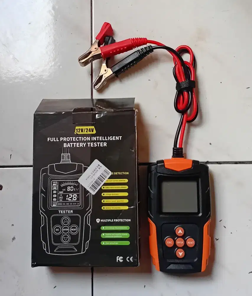 Accu Tester seperti baru