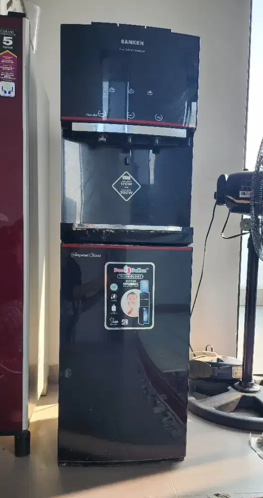 Dispenser Sanken Duo Galon Premium (Fungsi Normal 100% / Low Watt)