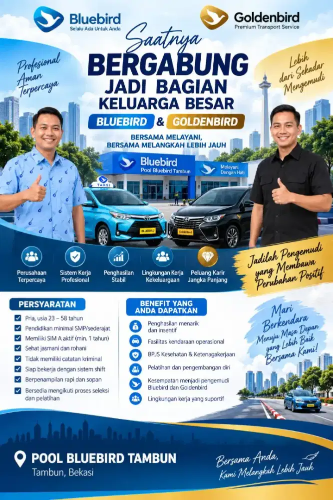 LOWONGAN DRIVER 2026 !!!