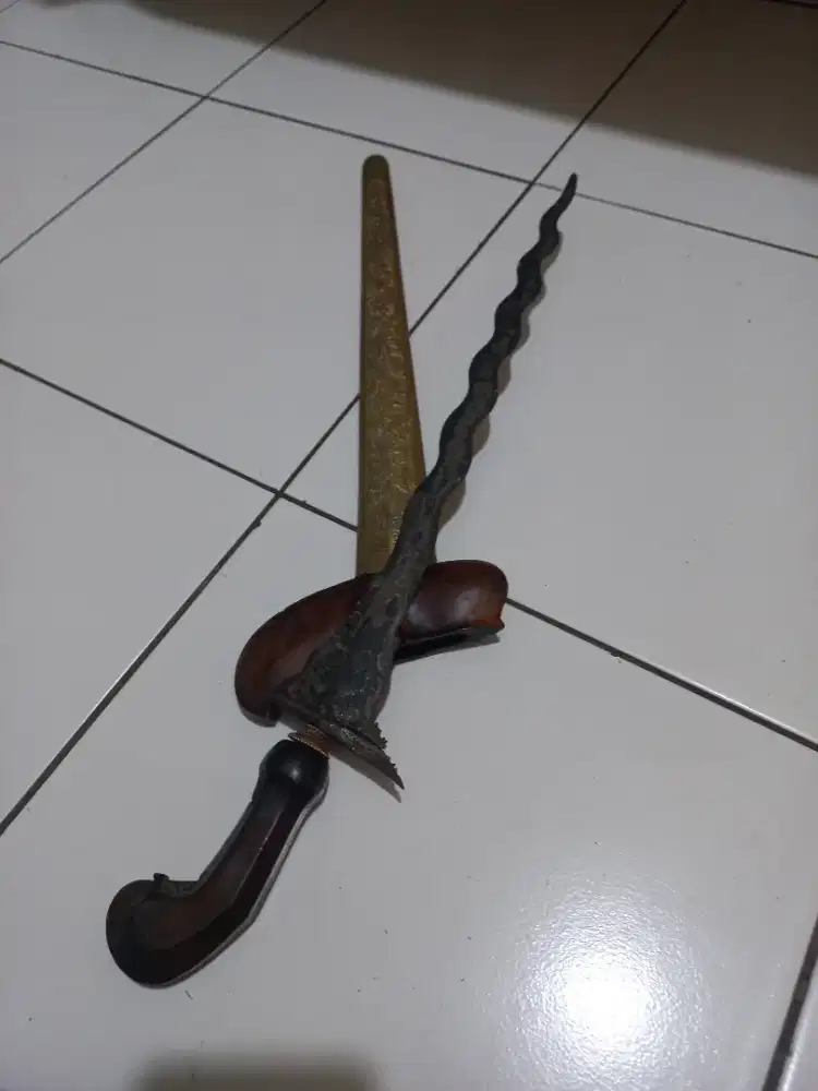Keris jaman dulu. Warisan