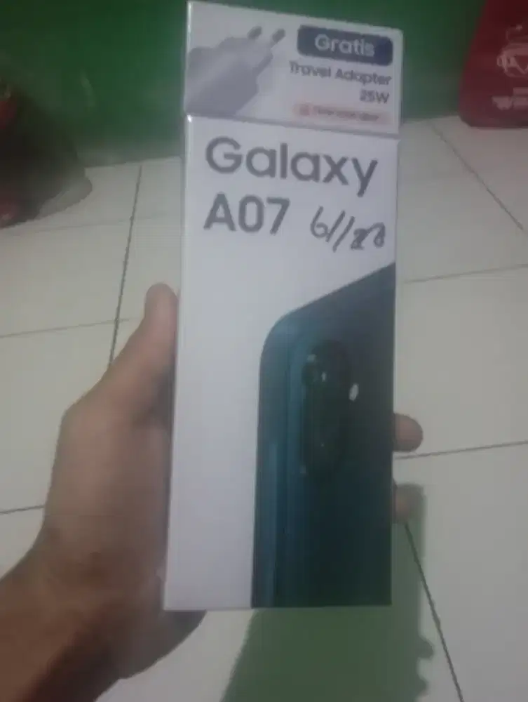 Hp Samsung a07 ram 6/128 baru belum buka segel