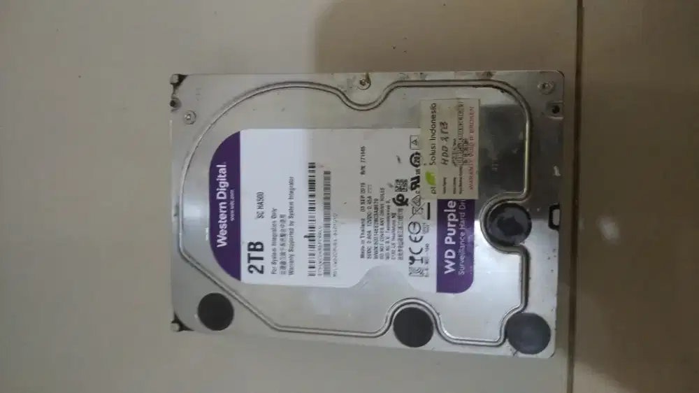 Hardisk 2tb merk WD dan seagete