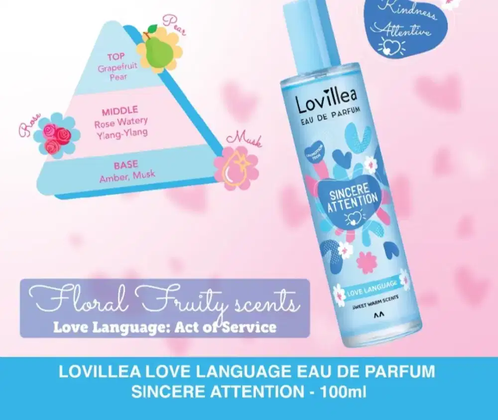LOVILLEA Love Language Eau De Parfum

100ml
