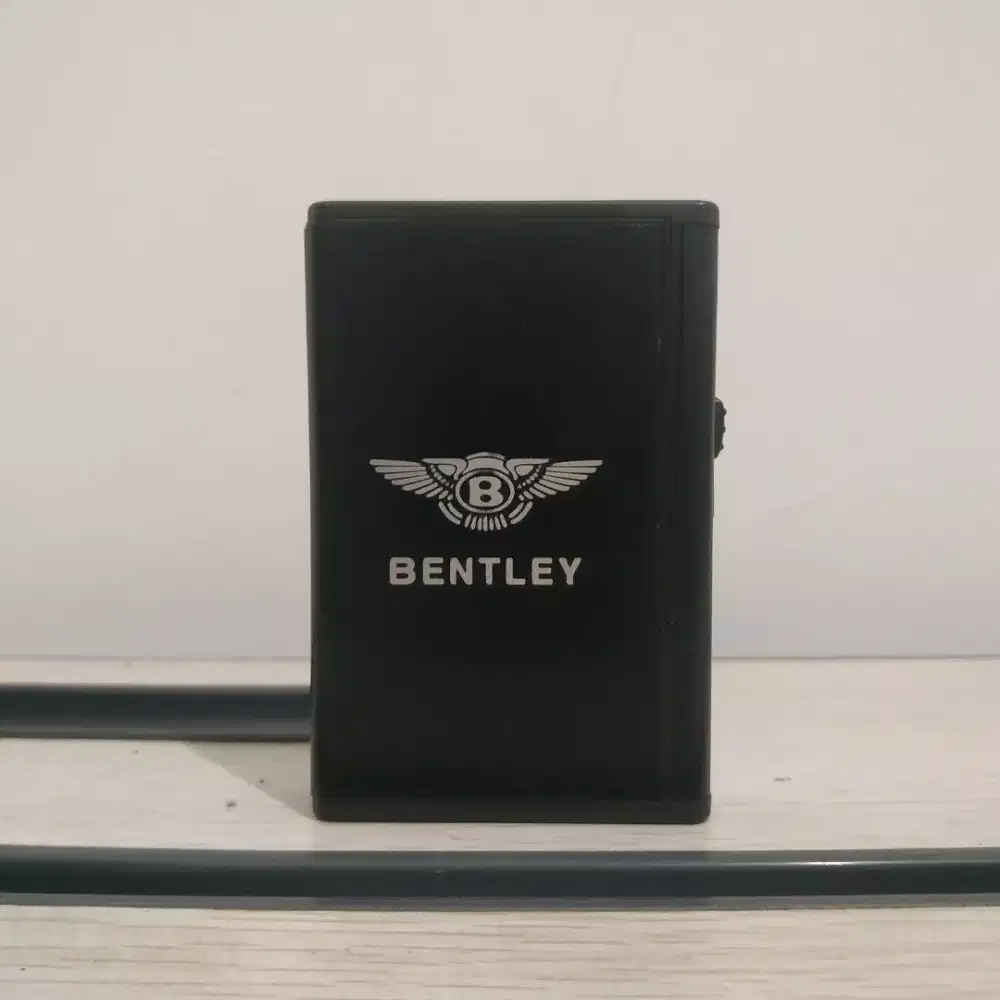 Kotak Rokok Otomatis Sliding Logo Bentley Premium