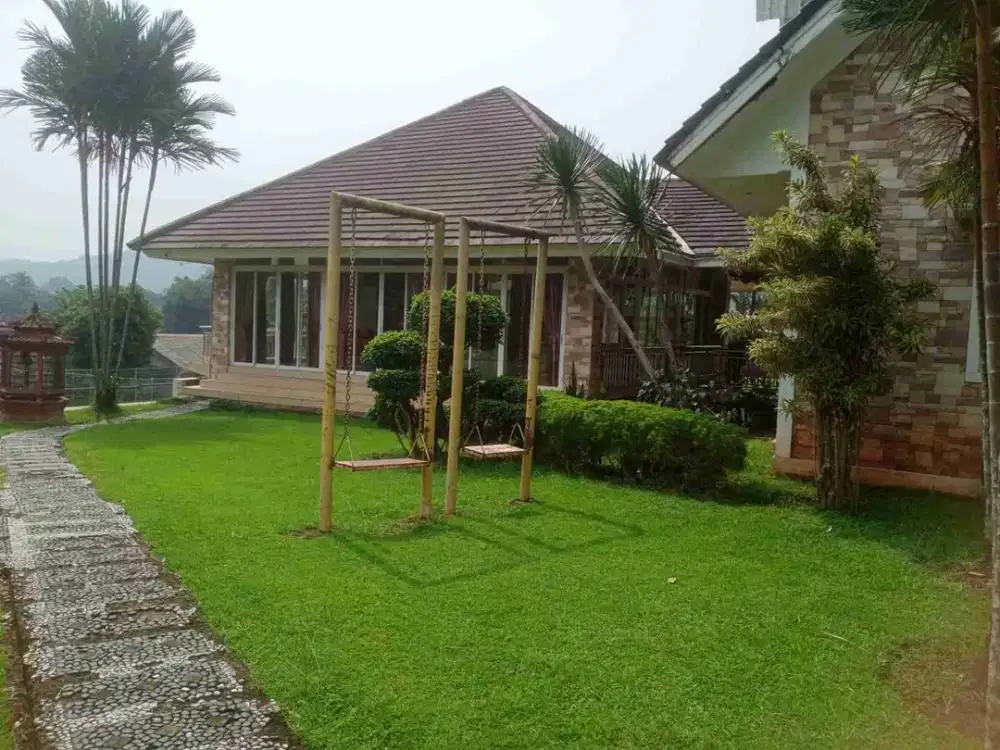 di jual villa ezlusive udara sejuk dekat ipb bogor