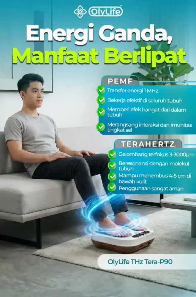 THZ Tera-P90 adalah Alat Terapi Kaki dengan Teknologi