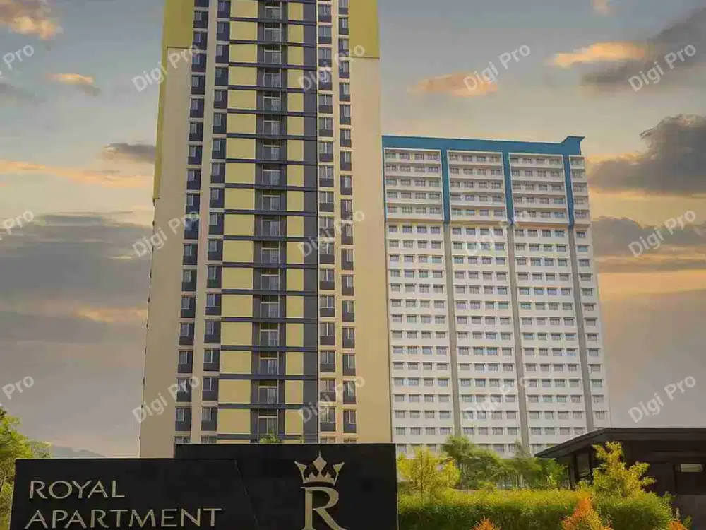 Dijual Apartemen Royal Type 45m2. 2KT 1KM