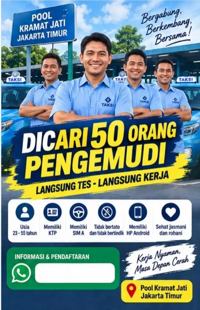 Lowongan Driver Tadi Bluebird