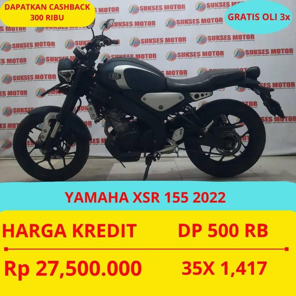 YAMAHA XSR 155 2022 DP 500 RIBU GUYSS