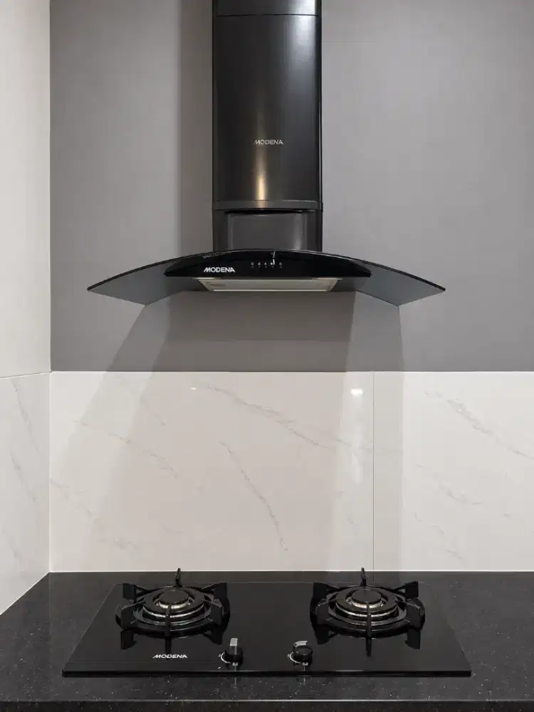 Modena kompor tanam & Modena cooker hood