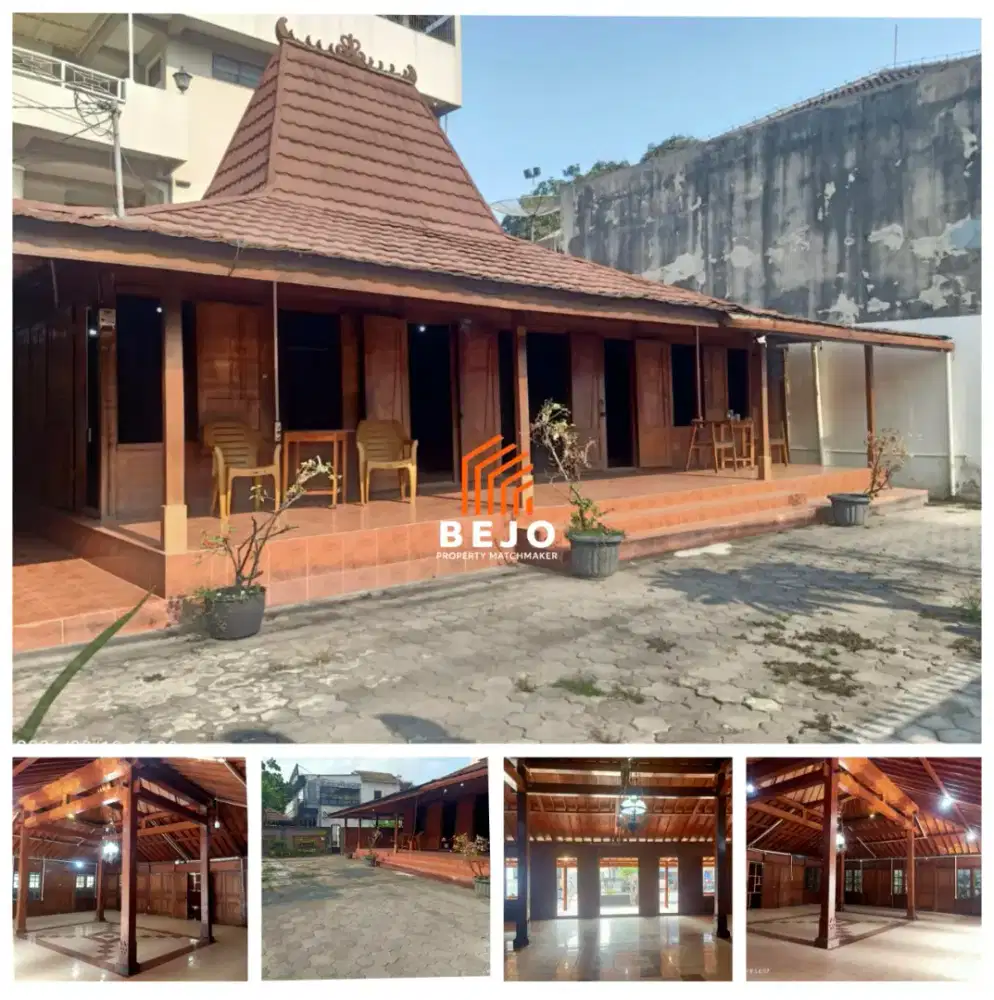 Disewakan bangunan Joglo cocok Café Resto di Condongcatur