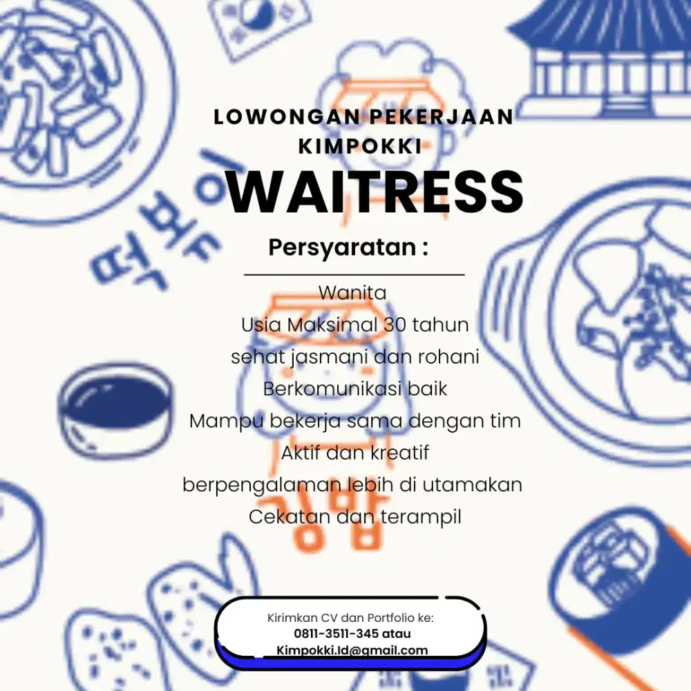 Lowongan waiters