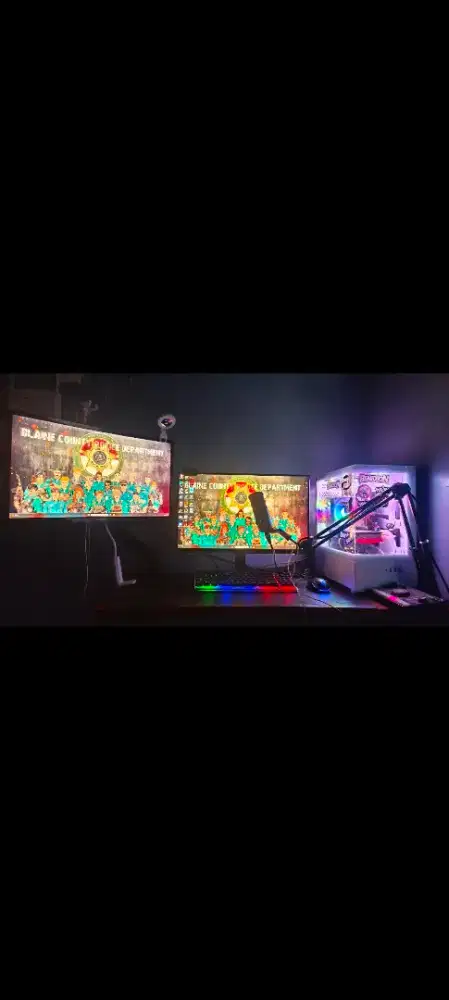 PC set streaming dan editing (minus kotak)