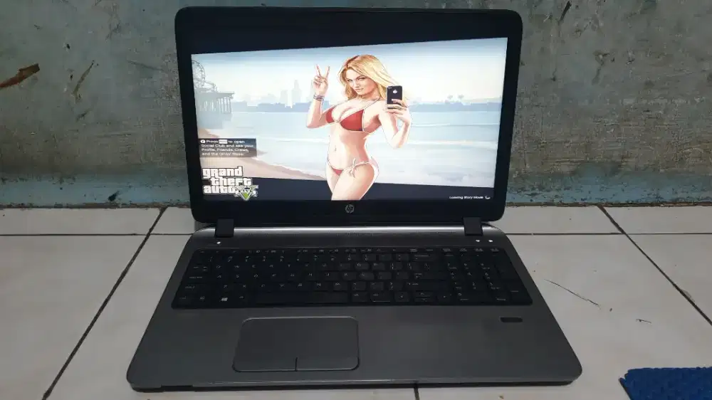 Laptop Hp Probook G2 Corei5 5500u Ram8gb layar 15,6 Slim model Mulus