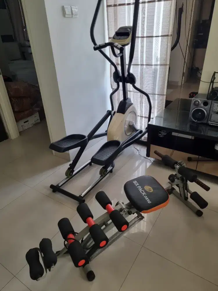 Sepeda elliptical & sixpack care